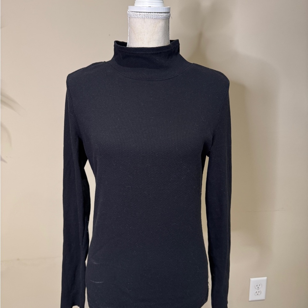 Black Women's Long Sleeve Top